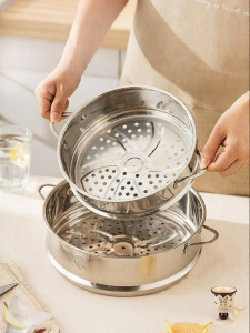 MODERN SWEETHOME | 316L Stainless Steel Steam Cooking Utensils