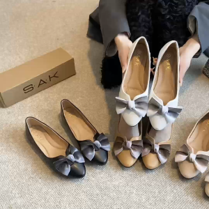 【Sak.Footwear】 New Fashion Women Doll Shoes Office Flat Shoes Daily Loafer 5018-9 size 35-40