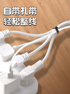 Deli Nylon Plastic Zip Ties Self-Locking Fixing Seat Tensioner White Black Cable Management Straps Office Equipment Accessories