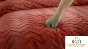 Ultra-soft Peach Zigzag 4-in-1 Bedsheet Cotton Polyester Blend King Size 200 x 230cm Breathable Durable Soft Free 2PCS Pillowcase