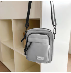 Mens Crossbody Bag Trendy Brand Shoulder Bag Ins Tide Small Bag Crossbody Bag Schoolgirl Backpack Casual Personalized Mobile Phone Bag