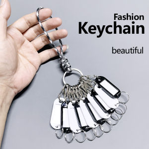 เครื่องประดับกุญแจ ชุดจัดระเบียบ ป้ายติดกุญแจ จัดระเบียบ จัดกลุ่ม อุปกรณ์งานวันเกิด ของขวัญสร้างสรรค์ โลหะผสมพลาสติก