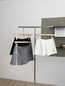 Quần Short Dệt Kim Cao Cấp 2025 Quần Ống Rộng Cạp Cao Thời Trang Thường Ngày Đa Năng Cho Nữ Quần Dài Thường Ngày Mùa Thu