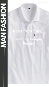 Kaospolos - Kaos Pique Kerah Pria Polo Saku Polos Lengan Pendek / Baju Seragam Poloshirt / Kaos Pria