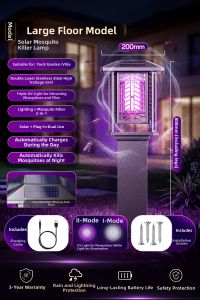 Maiyu | Solar Powered Outdoor Mosquito Killer Light