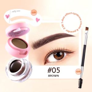 Medanbro Ko-267 Gel eyebrow waterproof long stay saniye Cream & powder eyebrow gel alis krem alis bubuk alis
