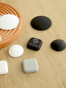 5pcs Silicone Door Stopper Handle Bumpers Self Adhesive Mute Anti-Shock Protection Porte Pad Home Improvement Wall Protector Pad