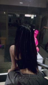 Set 6 Kẹp Tóc Giả Bằng Kim Tuyến Có thể dùng nhiệt Lấp Lánh Mới Qiqishop