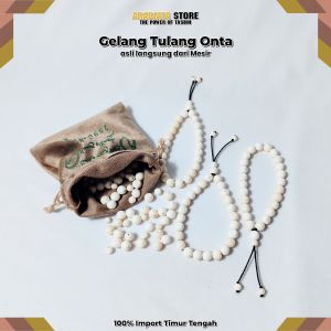Gelang Tulang Onta Tulang Unta Natural Impor Mesir
