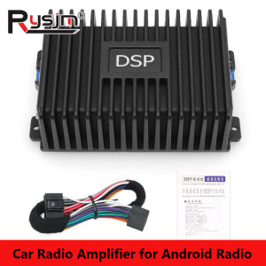 RYSJM | 1Pc 4 Channel Car Radio Amplifier for Android Radio DSP Non destructive Modification Speaker Enhance Sound Car Audio Processor