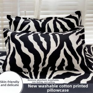 JIFANPAUL | All-Season Washable No-Pilling Colorfast Pillowcase Pair 48cmx74cm