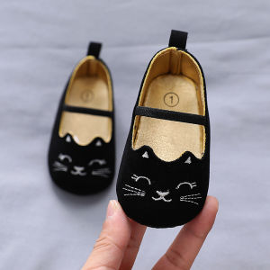 Littel O Baby Shoes Cute Cartoon Baby Shoes Newborn Infant Pram Mary Jane Girls Princess Moccasins Soft Shoes