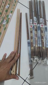 1 pasang Sumpit bambu panjang 45cm / Sumpit masak mie / Sumpit JUMBO kayu bambu kualitas bagus