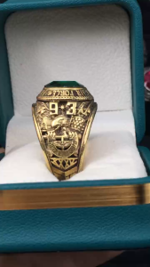 Nhẫn Nam - Nhẫn Mỹ Cổ Xưa Quân Đội Air Force năm 1993