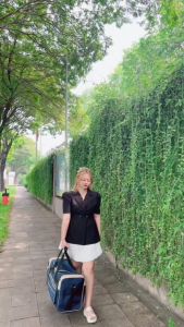 Túi trống BIG-OXFORD kẻ xéo size lớn Shalla RSG tiện ích cho chuyến du lịch [AUTH-CHỌN MÀU]