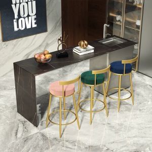Simplicity Backed High Stool Bar Chair