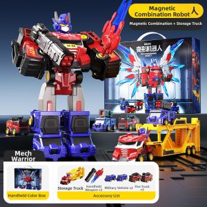 XINGE | Transformable Magnetic Robotic Car Toys