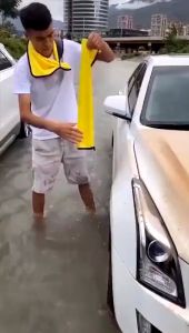 KAIN LAP MICROFIBER PREMIUM 30X30CM & 30x40CM UNTUK LAP KACA MOBIL DAN MOTOR