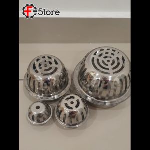 SUS304 Stainless Steel Outdoor / Floor Grating Strainer Balcony / Rooftops Drainage Cap Plumbing Ventilation Cap
