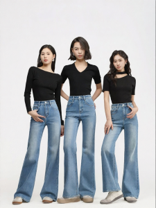 HIPPIE MISS | Hippie Style Flared Culottes High Waist Trousers
