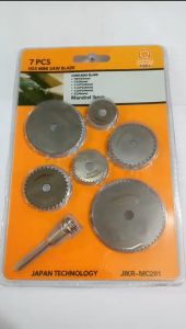 (BGH) Mini Cutting HSS set 7pcs / Mata Gergaji Potong Bulat