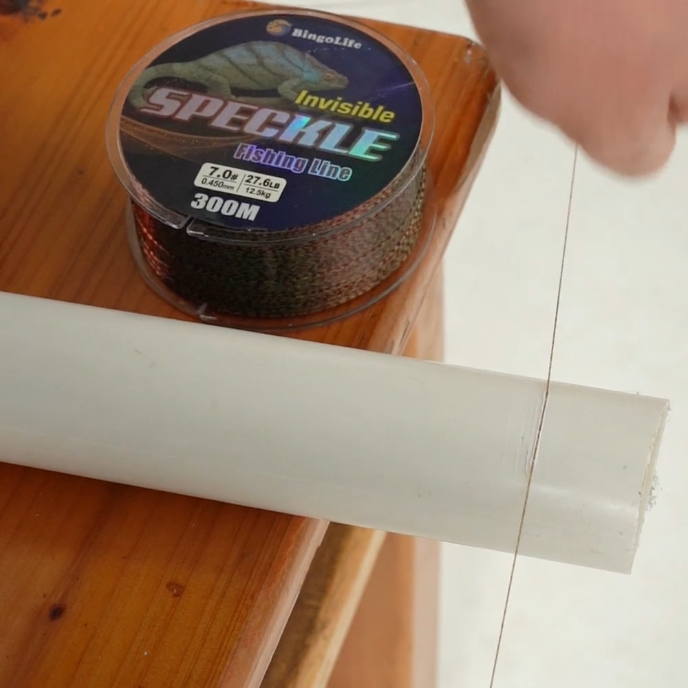 Bingolife 300m Speckle Tak Terlihat Tali Pancing Gradien Maroon Lanjutan Bionik Nilon Yang Dapat Berubah Warna Lembut Halus 1.79~16.30KG