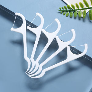 50pcs Dental Floss Stick Tooth Cleaning Interdental Brush Dental Floss Pick Oral Hygiene Care Dental Floss Ultra-Fine