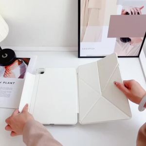 2025 New Slim Magnet Case for IPad A16 11th 10th 10.9 IPad Pro 11 12.9 13 M4 Cover Air7 M3 11inch Air6/5/4 M2 Fold Stand Funda