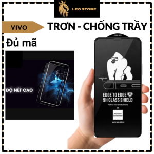 Kính cường lực KINGKONG ViVo V30 V40 V50 V60 lite Y29 Y28 Y19 Y19s Y18 Y03 Y39 Y21 Y21s Y20 Y20s Y15s Y21s Y17s Y22s Y30 Y50 Y33s Y36 Full màn cao cấp hạn chế trầy xước tặng bộ vệ sinh (Main)