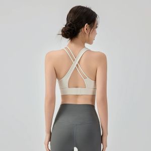 High Intensity Support Bra U-Neck Cross-Back Wire-Free