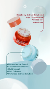 Amura Ultimate Anti-Aging Moisture Pudding - 30gr | Pelembap Wajah Anti-Aging Atasi Kerutan dengan Bakuchiol - Mengatasi Tanda Penuaan dari Akarnya Sehingga Kulit Tampak Lebih Mudah - Menyamarkan Kerutan dan Garis Halus - Meningkatkan Elastisitas Kulit