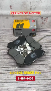 Birkens IBP-M02 Kampas Rem Depan Brake Pad DMAX 13-21 MUX 13-21 Colorado 11-22