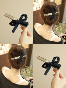 Elegant Large Size Butterfly Knot Alloy Duckbill Hair Clip for Women Stylish Hair Accessories Secure Comfortable for Daily Use