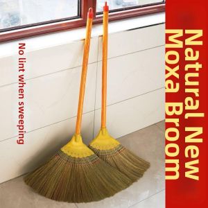 Natural Soft Bristle Broom