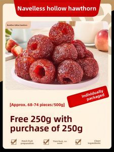 Hollow Hawthorn Dried Fruit Snack Leisure Food Delicious Bitter Gourd Special Product Honeyed Dried Fruit Independent Packaging