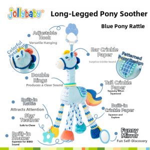 Jollybaby | Soothing Teether Toy Educational Rattle for 0-12 Months Infants
