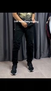 LAGI TURUN HARGA [BAYAR DI TEMPAT] Celana Jeans Pria Panjang Pensil Skinny Slim fit Cowok Dewasa / celana pensil skinny pria masa kini bisa COD / Jeans hitam biru tua biru muda size 27-38