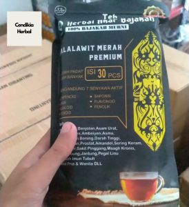 Teh Akar Kayu Bajakah Asli Kalimantan Kalalawit Merah Premium