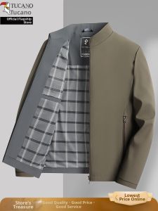 TUCANO | Business Comfortable Senior Mens Jacket Stand-up Collar