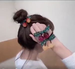 Ikat Rambut Wanita Korea Aksesoris Rambut Anak Motif Buah AK09 ZIORRA