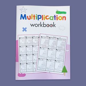 Childrens Multiplication and Division Writing Exercise Book Math Improvement Exercises A4 Notebook Daily Practice