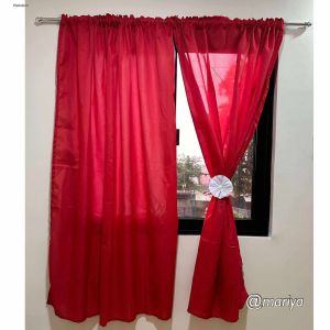 Window Curtain Different Colors 60x72 Inches AGATHA HOME DECOR.  "plain"