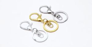 5pcs/Lot Key Ring 30mm Keychain 70mm Lobster Clasp Key Snap Hooks Keyrings DIY Jewelry Making Finding DIY Key Chains Accessories