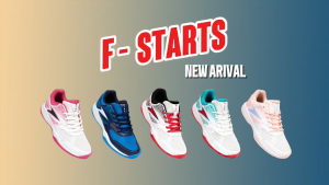 Giày PickleballCầu Lông MIRA F- Starts Chính Hãng -Êm - Đàn Hồi- Bám SânForm Chân Bè - TẶNG DÂY GIÀY & VỚ
