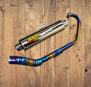 Knalpot Standar Racing ckd satria fu all motor Vixion/Cb150/SupraGTR/Tiger/Megapro/Verza/suprax/Mxking/Mxold/Sonic/Satriafu
