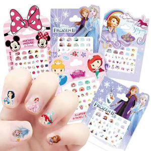 Disney | Disney Kids Stickers 3D Cartoon Princess Nail Art Decals Frozen Elsa/Anna Mickey Minnie Sofia Little Mermaid Girls Birthday Gift