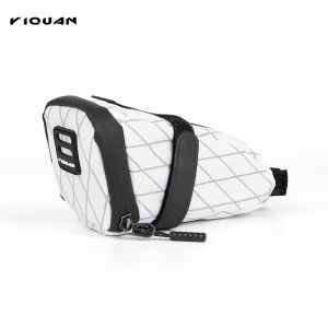 Bicycle Saddle Bag Reflective Design Bicycle Seat Bag Waterproof Dustproof Bike Saddle Rear Tail Bag