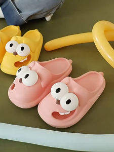 OKAIDO Sandal Selop Rumah Wanita Cewek Perempuan Bahan Karet Motif Cartoon Gaya Fashion Korea Style