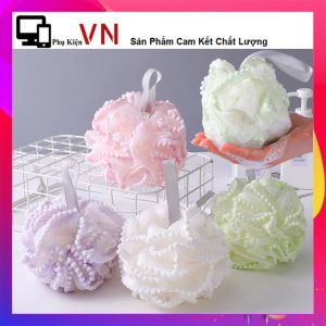Bông Tắm Lưới Tròn Tạo Bọt Cọ Lưng Kỳ Gét Tay Chân Tiện Lợi - Bông Tắm Lưới Mềm Mại Siêu Tạo Bọt Kì Cọ Tẩy Da Chết - Lưới Tắm Tạo Bọt Bông Tắm Bọt Biển Hàn Quốc Cao Cấp