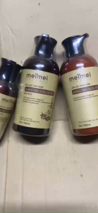 Dầu gội dầu xả thảo dược Hương nhu Bồ kết Gừng Meimei Organic giúp mượt tóc ngừa gãy rụng 300ml .500ml